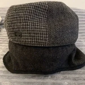 Dockers | Accessories | Dockers Black And Orange Cap Wool Wear With Or ...